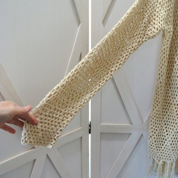 Venus Crochet Swim Cover-Up Cardigan - Picture 4 of 4